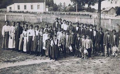 (“Government Indian School, Swinomish Reservation, La Conner, Wash. / O.J. Wingren.,” 1907)